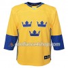 Adidas Maillot de Hockey Suède Blank Coupe du monde de hockey sur glace 2016 Jaune Premier - Homme